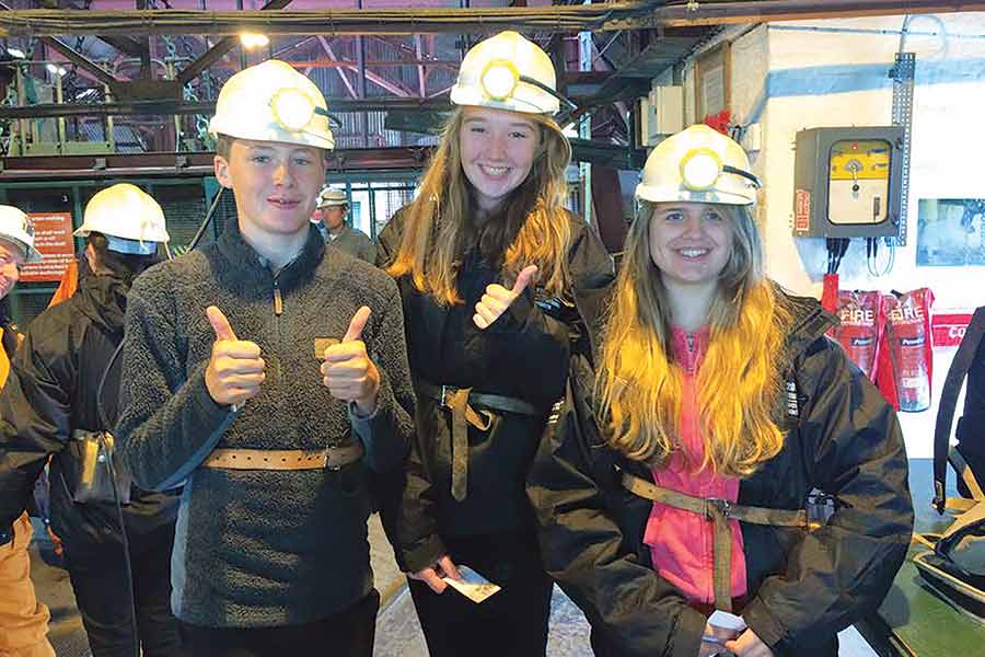 World Heritage Youth Ambassadors Blaenavon Big Pit
