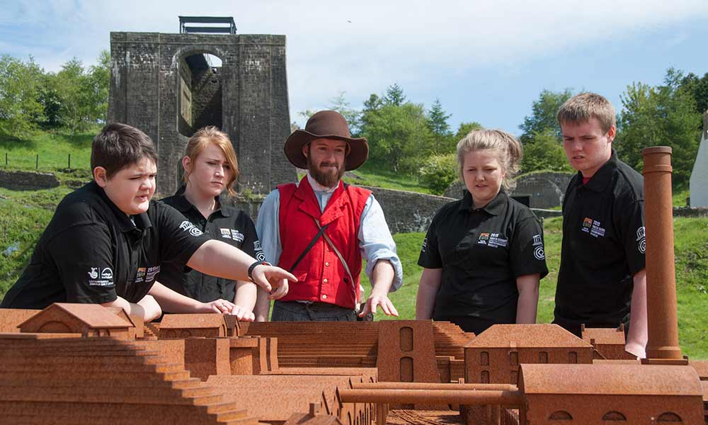 World Heritage Youth Ambassadors Blaenavon Ironworks