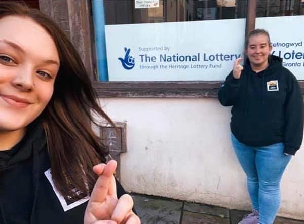World Heritage Youth Ambassadors Staff Chloe & Seren